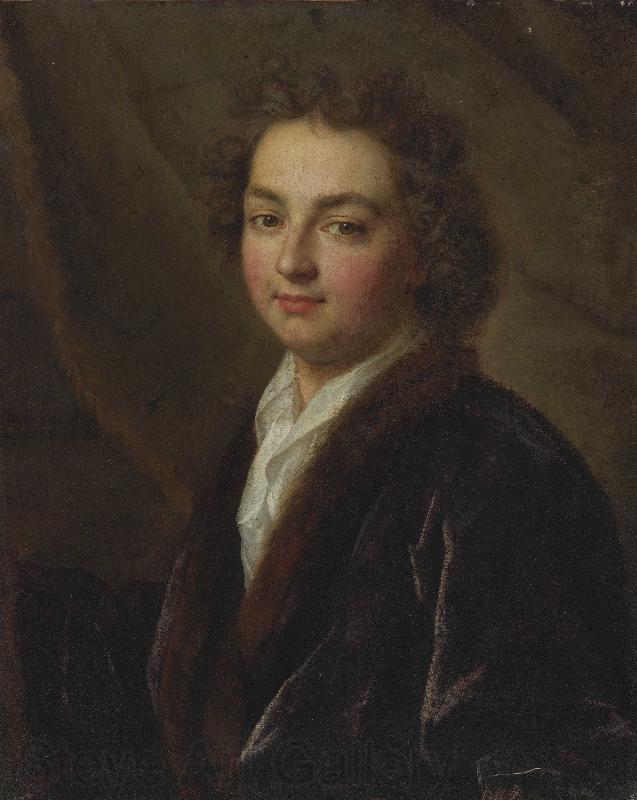 Nicolas de Largilliere Portrait of a Man Norge oil painting art